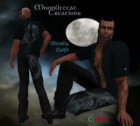 Ghostly Mens Outfit White Box