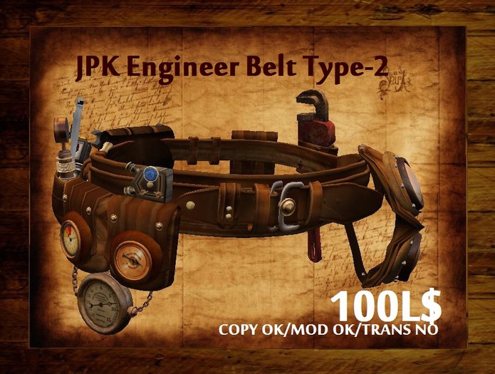 **JPK Engineer Belt Type-2 BOX
