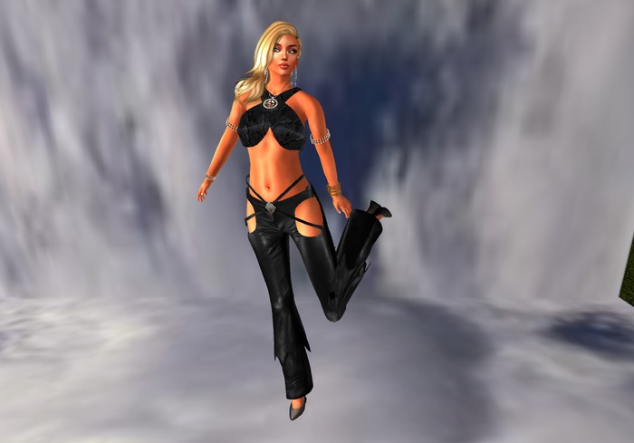 Mesh_Women's Wolf Pants  L