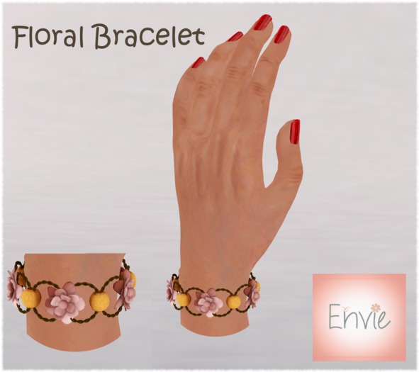 Envie - Floral Bracelet L - DEMO