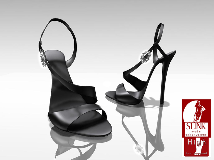 shoes jewel - black