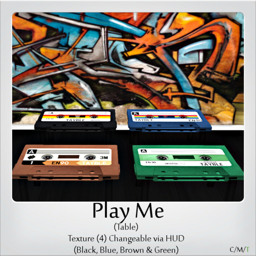 [Home Goods] - Play Me Table w/ HUD