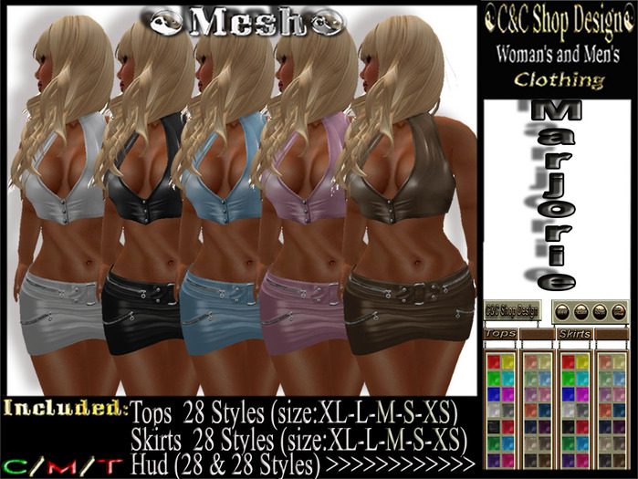 C&C Mesh Marjorie (Hud 28 & 28 Styles)