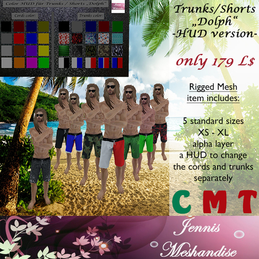 *JM* Trunks / Shorts Dolph HUD version