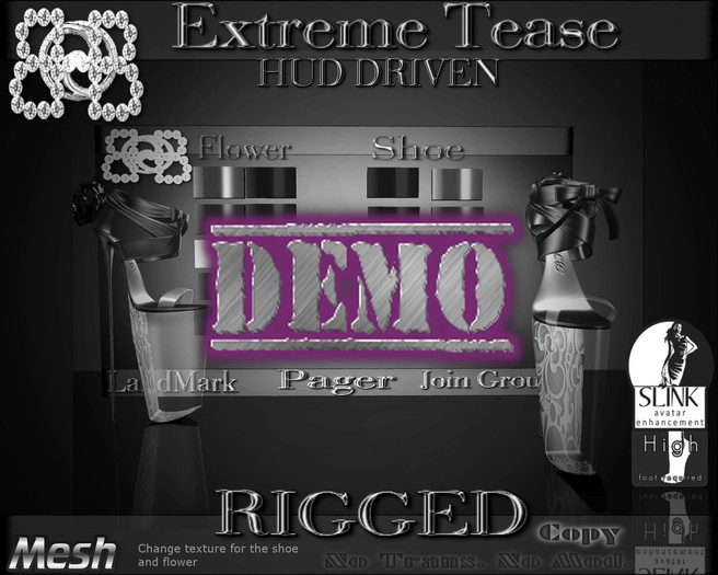 !!BH!!DEMO NEW EXTREME TEASE WITH HUD RIGGED SLINK (WEAR&TOUCH)