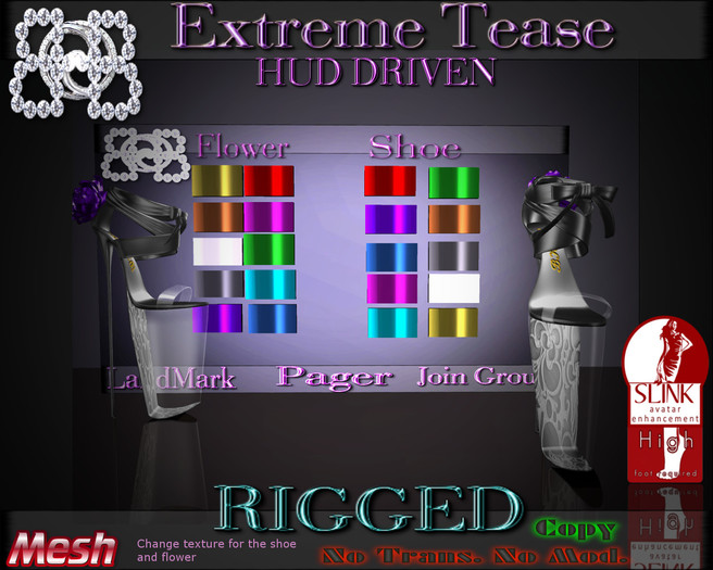 !!BHB!!(sale) EXTREME TEASE WITH HUD RIGGED SLINK (WEAR&TOUCH)