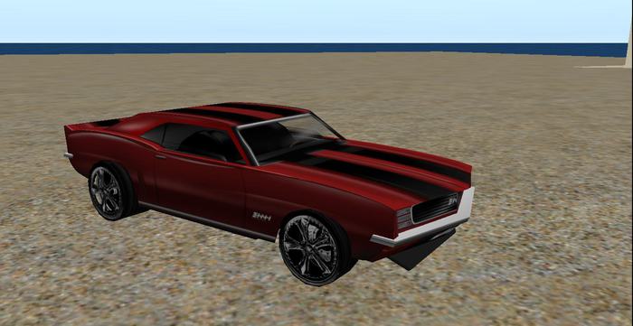 RED CAMERO CAR