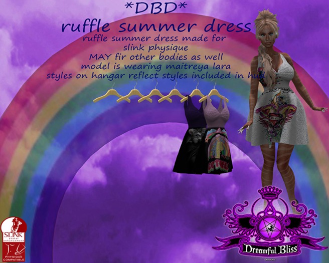 ***DBD*** Ruffle summer dress WITCHRAFT