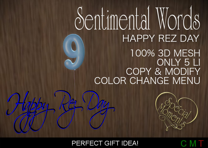Sentimental Words - Happy Rez Day - 9!   Copy!  