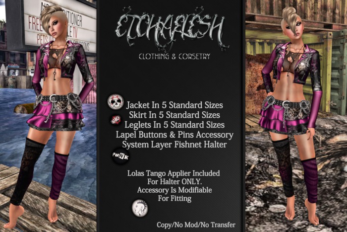 DEMO [Etchaflesh] RAWR Punk Set