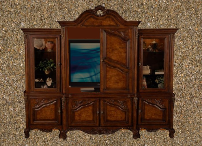 Yukon's Entertainment Center~Burl