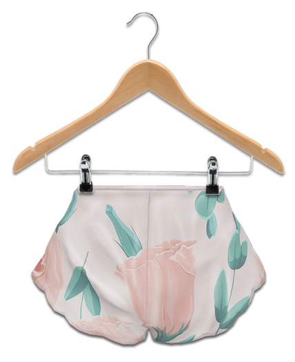  Stories&Co. by Flowey / Charlotte Shorts - Pink Floral C88 