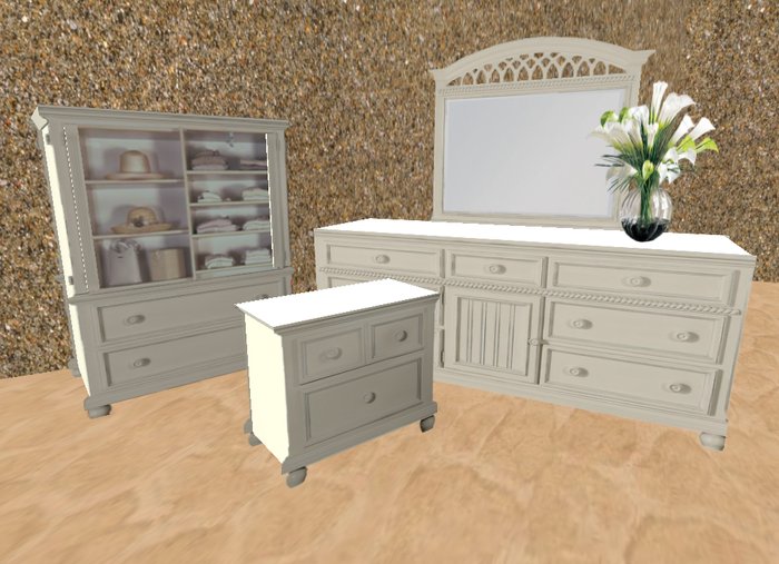 Nightstand~White Cottage