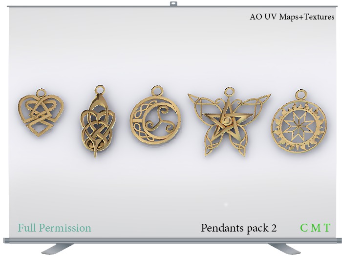 Pendants pack 2 Full Permission