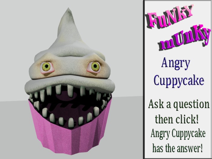 FUNKY MUNKY Angry Cuppycake (ADD&Click)