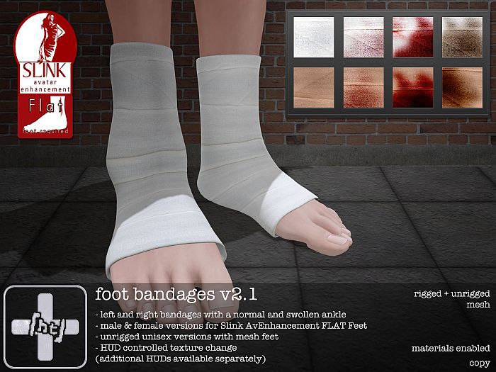 [ht+] foot bandages v2.1