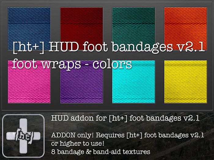 [ht+] foot bandages 2.0