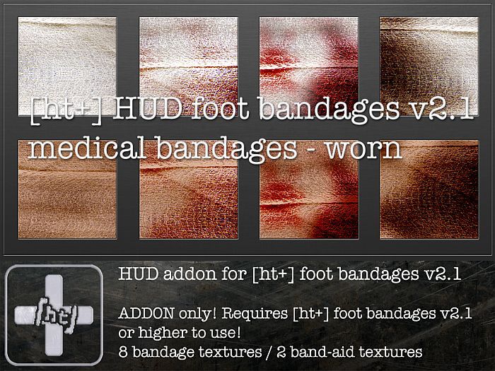 [ht+] foot bandages 2.0
