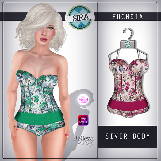 SIRA - [Mesh Body] Sivir Body - Fuchsia