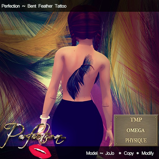 Perfection ~ Bent Feather Tattoo*