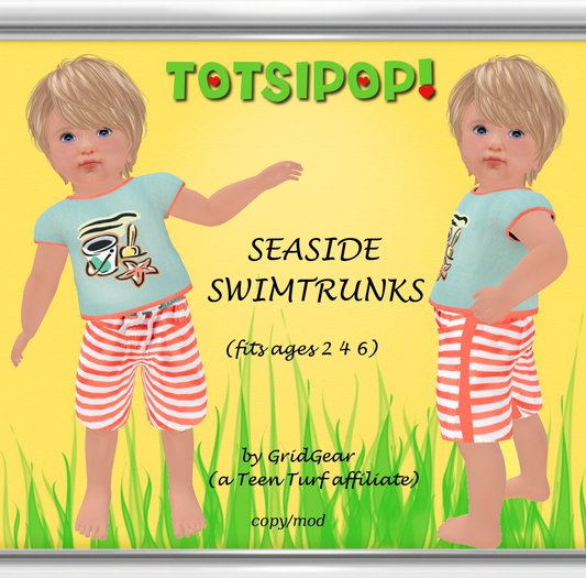 TOTSIPOP! Boy Seaside Swimtrunk