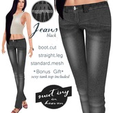 !MiH Jeans black + tee(boxed)