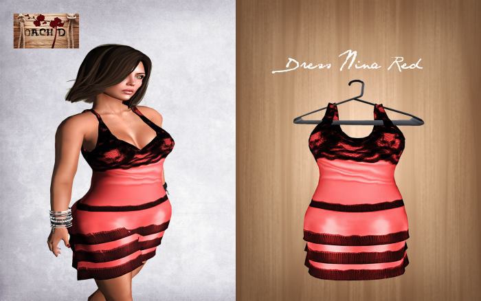 Dress Nina red