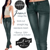 !MiH Jeans  vintage denim + tee(boxed)