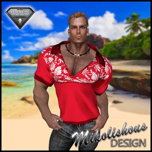 Mikolishous Design - Polo - Tropical Red