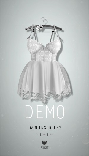 -Pixicat- Gladiator.Dress (Blue)