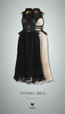-Pixicat- Victoria Dress (Black)