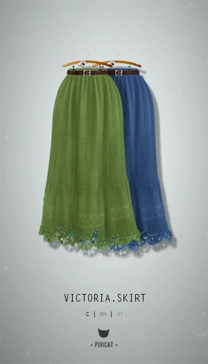 -Pixicat- Victoria Skirt (Cold) 