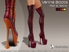 Vanina boots mesh red yellow v5