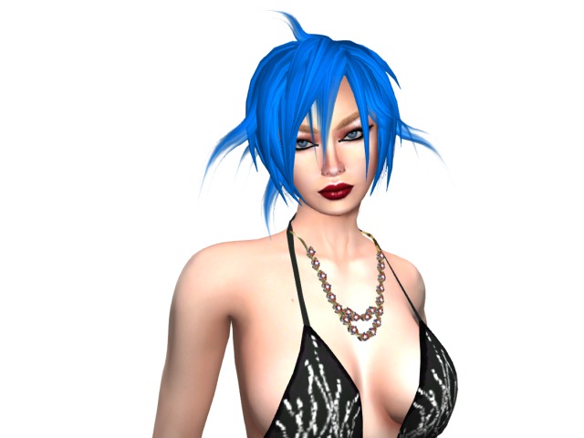 Hair Luly Blue Light