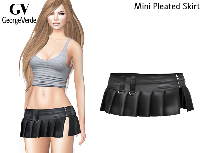 GV21083 Mini Pleated Skirt
