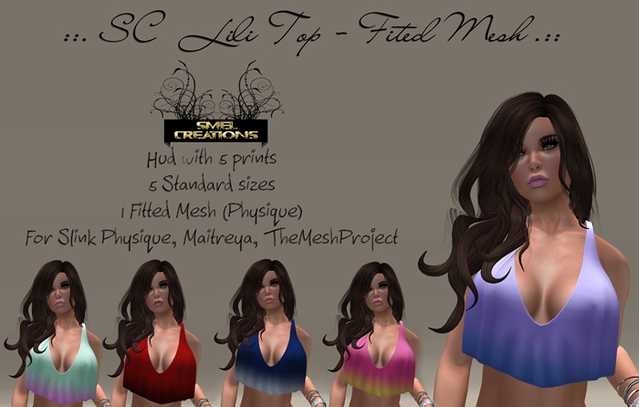 ::. SC Lili Top - Fited Mesh