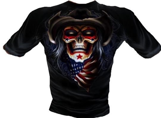 Camisa masculina ghost rider