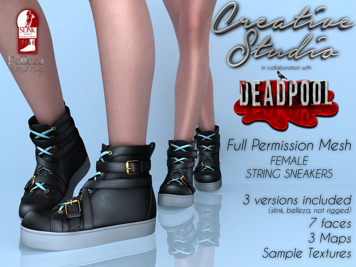 - CREATIVE STUDIO - Female Strap Sneakers DEMO
