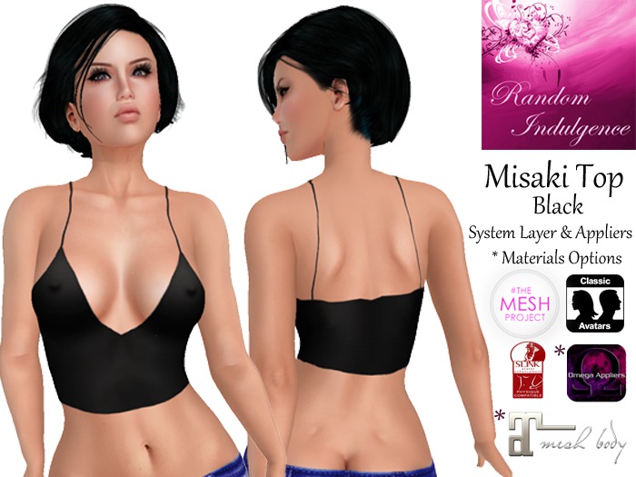 [RI] Misaki Top - Black