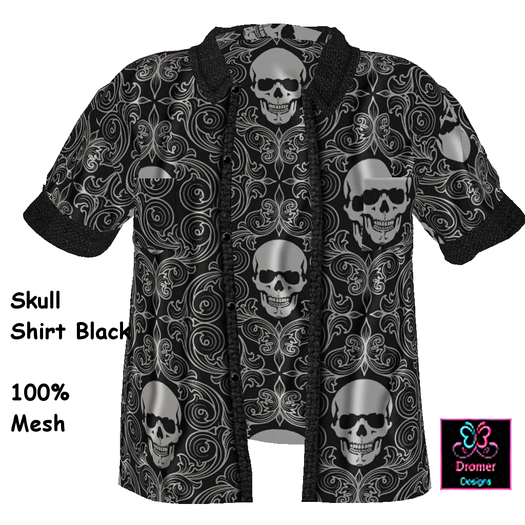 Skull Shirt - Black