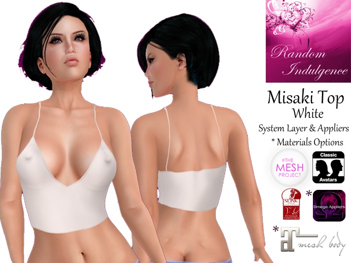 [RI] Misaki Top - White