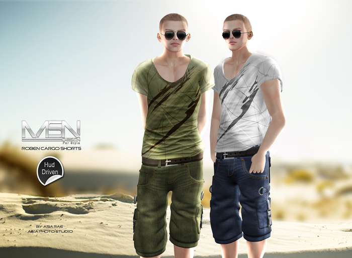 [MSN Design] Roben Cargo Shorts [DEMO]