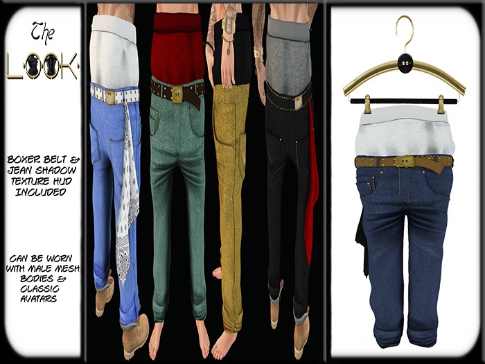 ! [L] ! Cool Fade Jeans & Texture Hud