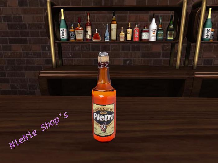 bouteille de bierre annimer pour dancer 