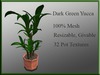 Mesh plant 2015 yucca mp dark green