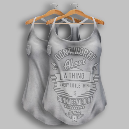 Vinyl - Marley Cami Tee Pak White