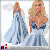 *Lurve Spring Princess Formal - Sky Blue
