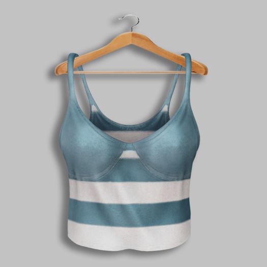Vinyl - Jagger Crop Top Pak Teal
