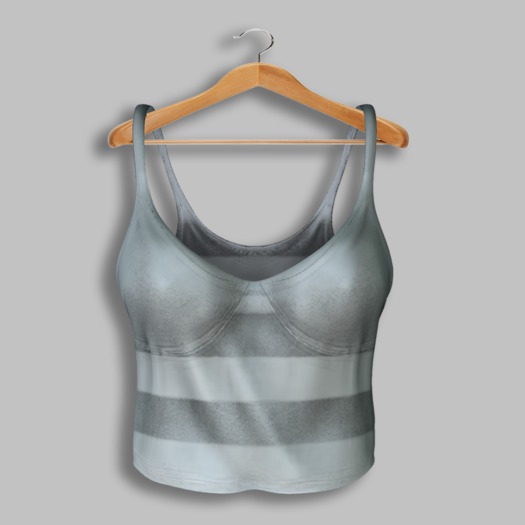 Vinyl - Jagger Crop Top Pak Grey