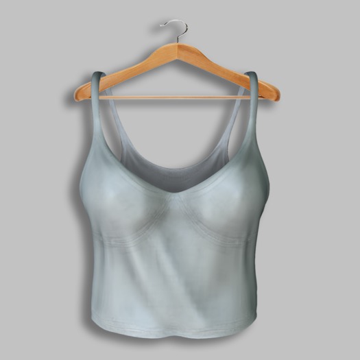 Vinyl - Jagger Crop Top Pak White